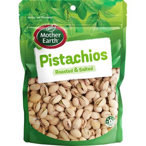 Mother Earth Pistachios Roasted & Salted