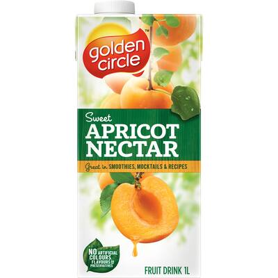 golden circle fruit drink apricot nectar