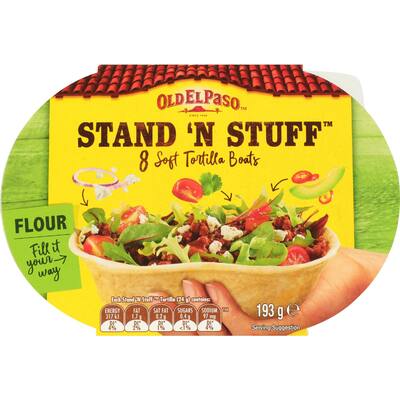 old el paso tortilla boats 