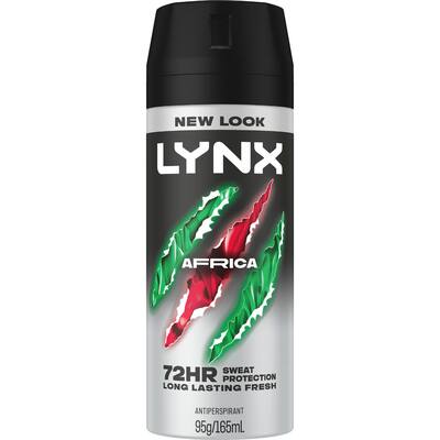 lynx antiperspirant deodorant africa