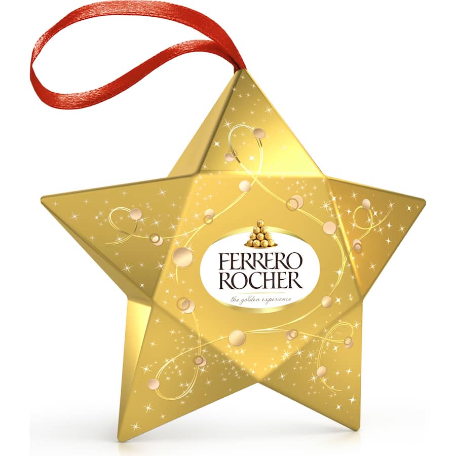 Ferrero Rocher Chocolates Star Tree Decoration