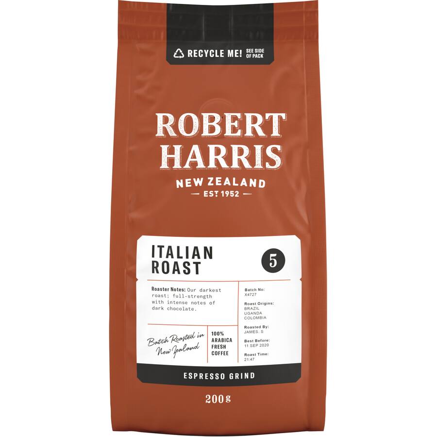 Robert Harris Espresso Grind Italian Roast