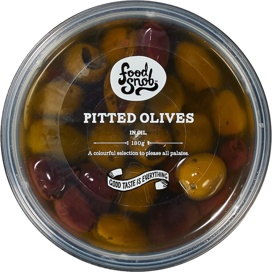 Food Snob Olives Pitted Mix