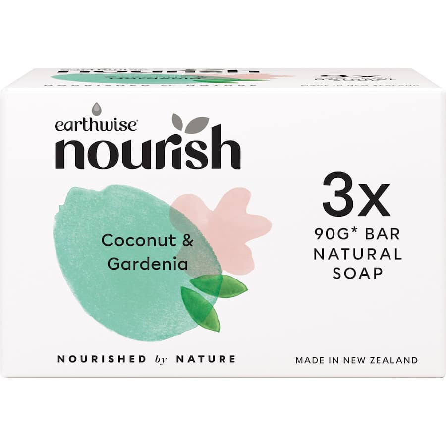 Earthwise Nourish Soap Coconut & Gardenia