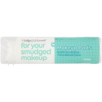 help @ hand cotton pads make up