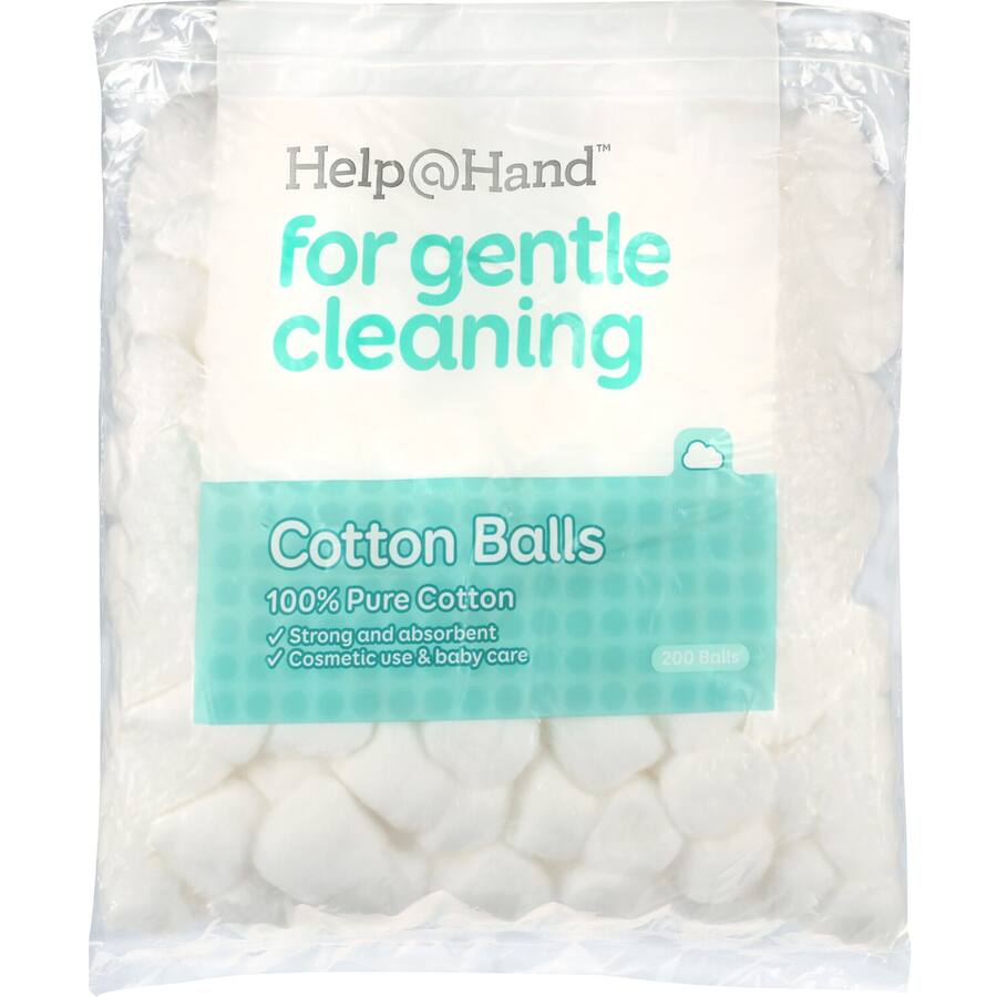 Help @ Hand Cotton Balls
