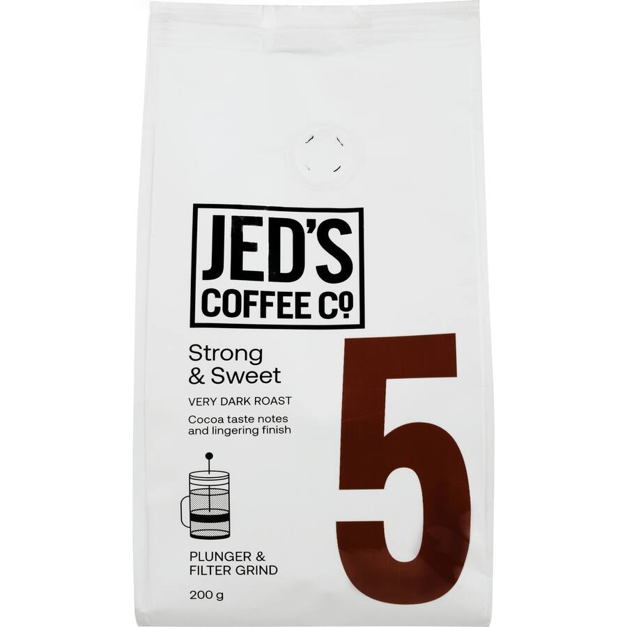 Buy Jed's Plunger Grind Coffee Extra Strong online at Woolworths NZ