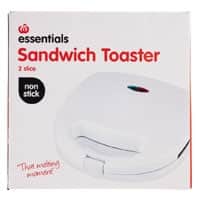 Essentials Sandwich Maker 2 Slice
