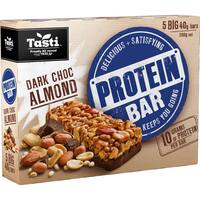 Tasti Dark Choc Almond Protein Bars 200g