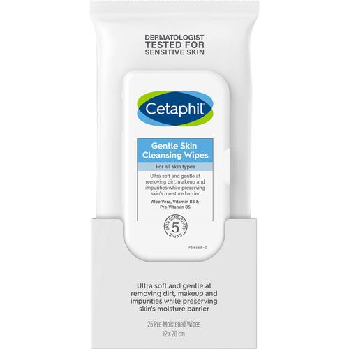 Cetaphil Cleansing Wipes Gentle