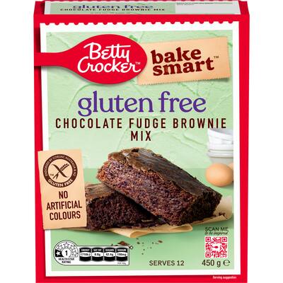 betty crocker brownie mix chocolate fudge gluten free