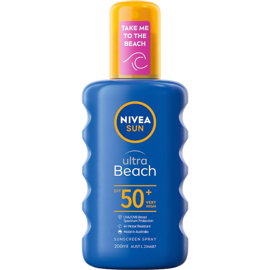 Nivea Sun Ultra Sunscreen Beach Spray Spf50+