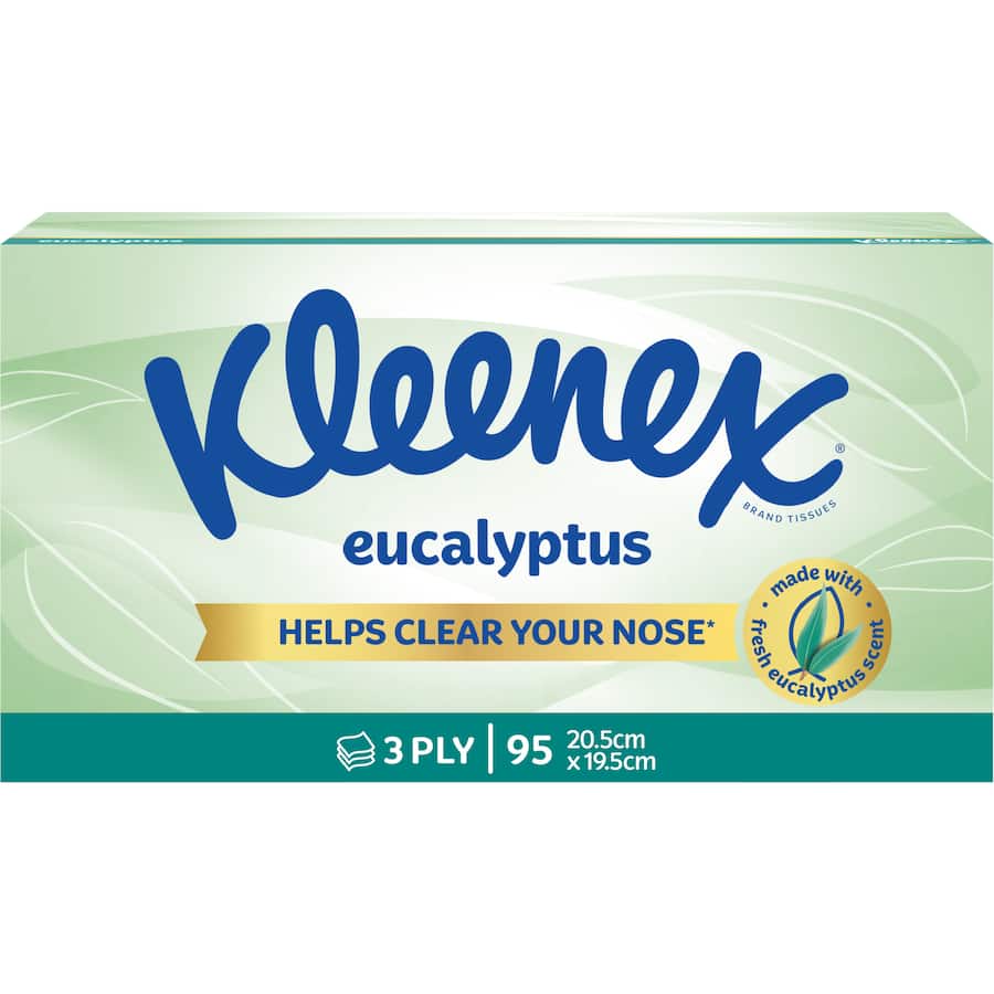 Kleenex Extra Care Tissues Eucalyptus