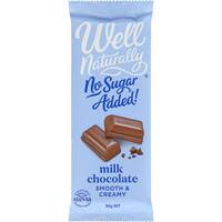 Well Naturally No Sugar Added 90g