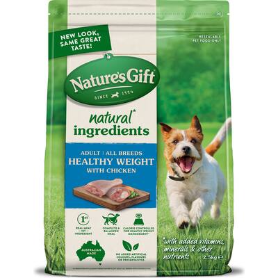 natures gift sustain dry dog food chicken healthy weight