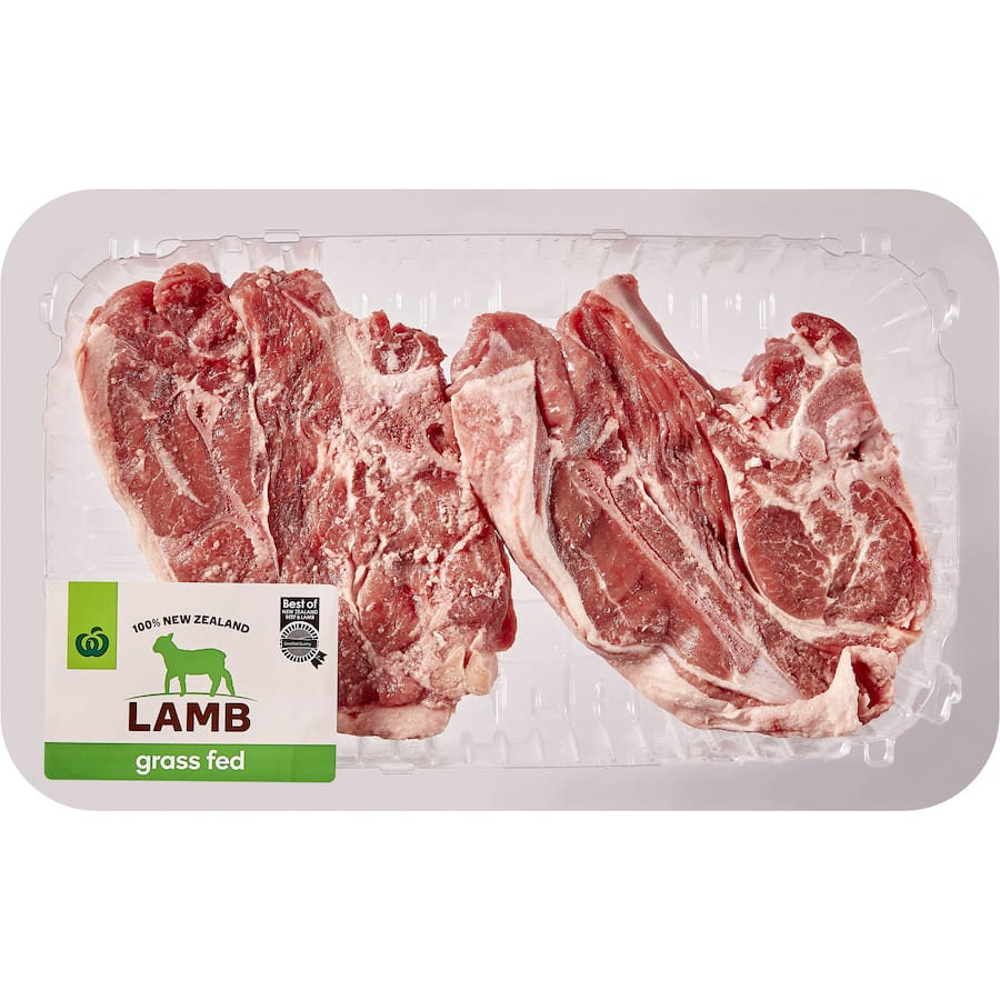 Woolworths Lamb Chops Shoulder Bbq 2 Piece