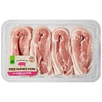 Woolworths Free Farmed Pork Slices Boneless Medium Tray
