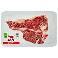 Woolworths Nz Beef T-Bone Steak Grass Fed Medium Tray