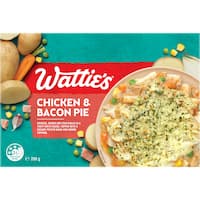 Watties Frozen Meal Chicken & Bacon Pie