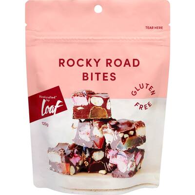 loaf slices rocky road bites