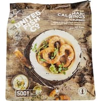 United Fish Co Formed Crumbed Calamari Rings