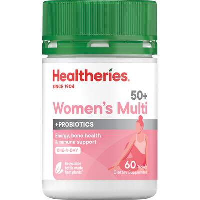 healtheries womens multi one a day for 50+