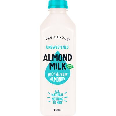 inside out almond milk unsweetened
