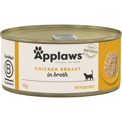 applaws wet cat food chicken breast in broth