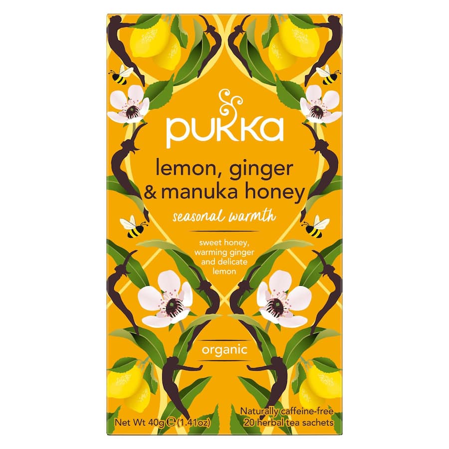 Pukka Herbal Tea Lemon, Ginger & Manuka Honey