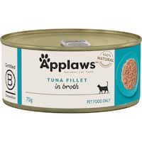 applaws wet cat food tuna fillet in broth