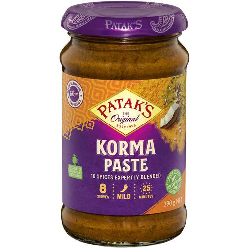 Pataks Curry Paste Korma Mild