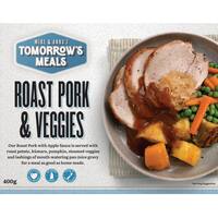 Tomorrows Meals Frozen Meal Roast Pork & Veggies