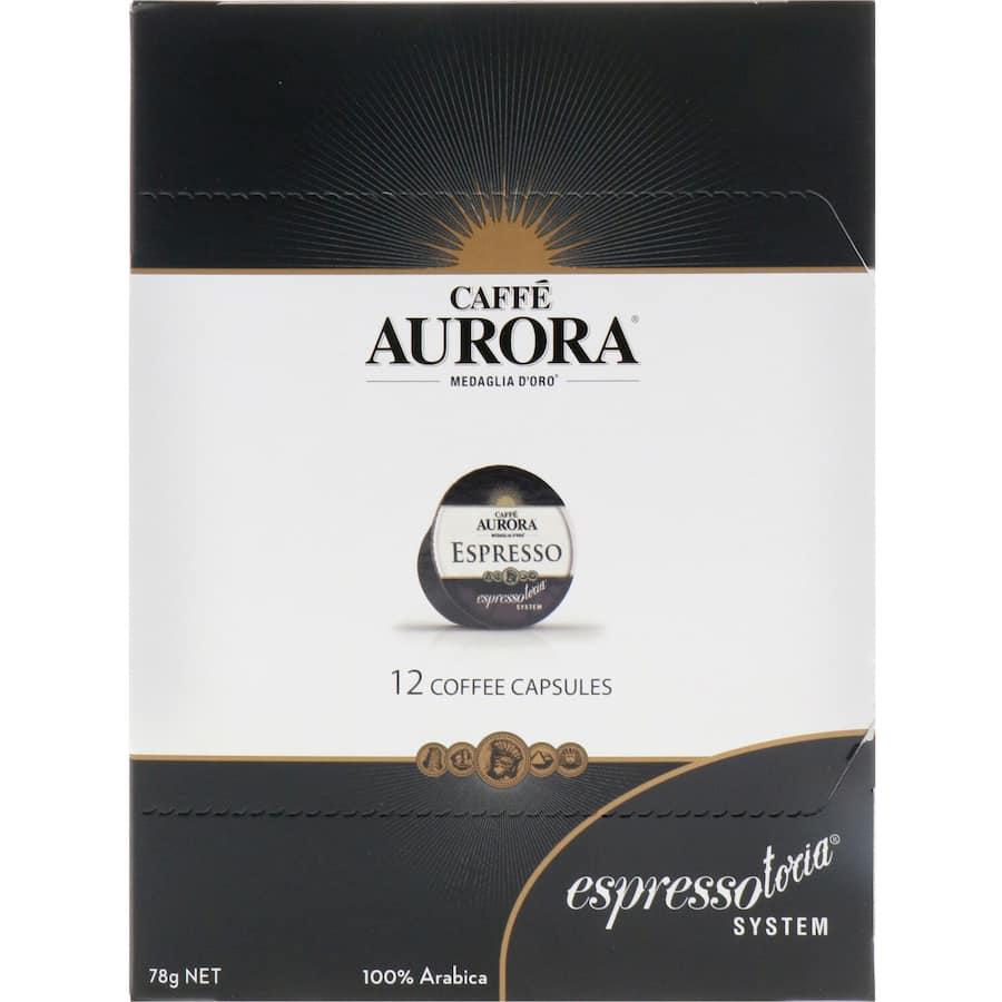 Espressotoria Aurora Coffee Pods Espresso 78G