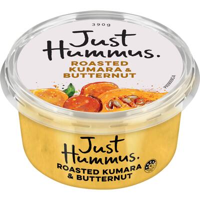 just hummus hummus kumara & butternut