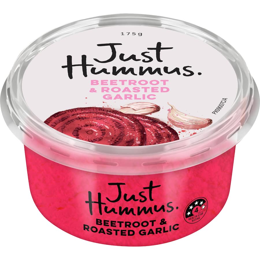 Buy Just Hummus Hummus Beetroot With Roasted Garlic online at