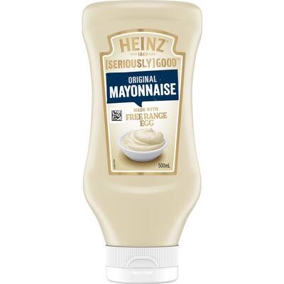 heinz seriously good mayonnaise original mayo