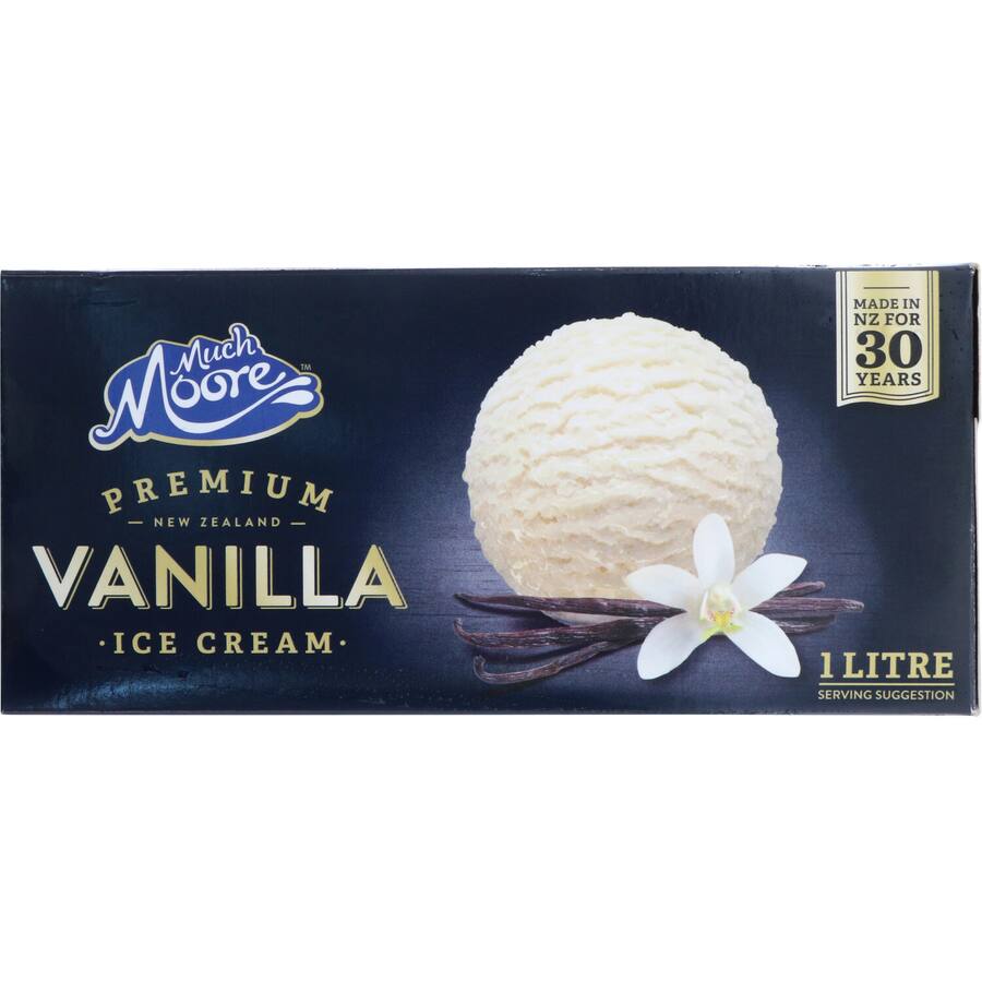 Much Moore Ice Cream Premium Vanilla