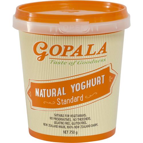 Gopala Yoghurt Tub Natural