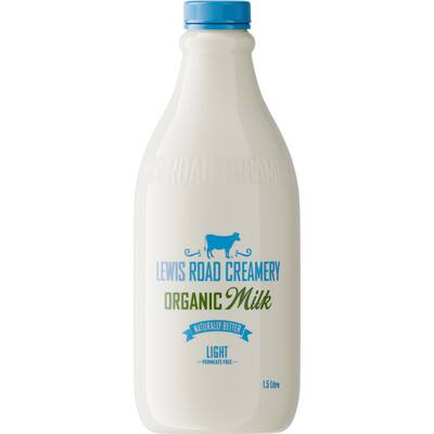 lewis road creamery milk organic light