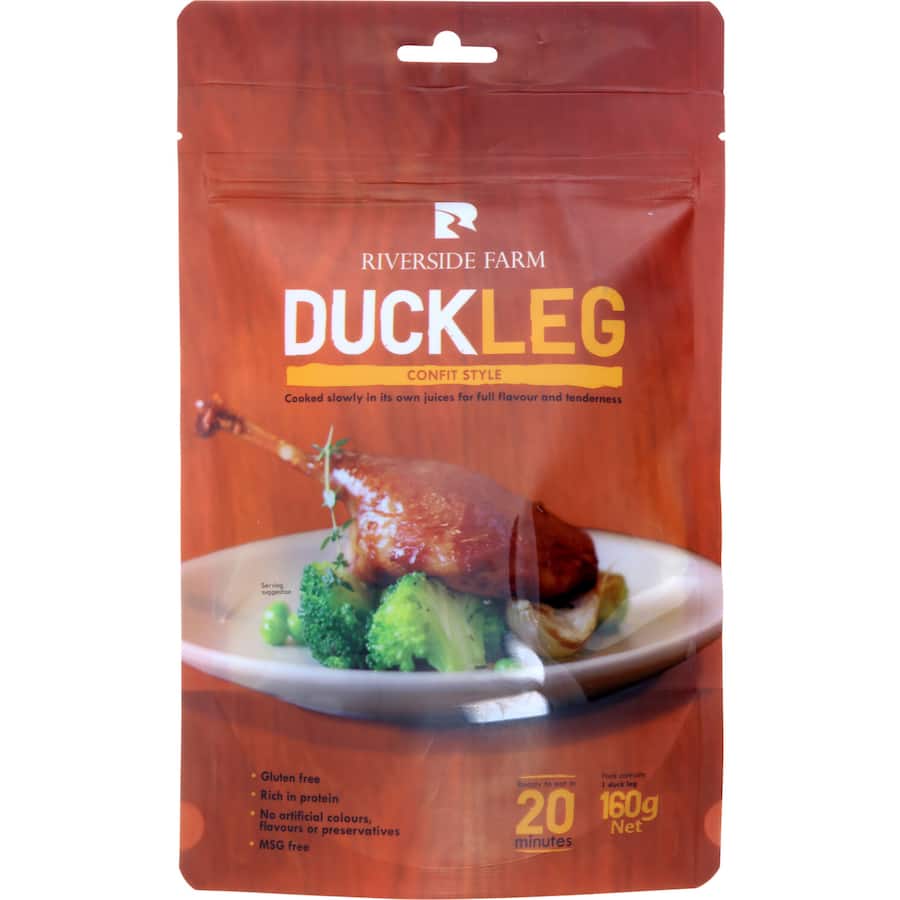 Riverside Farm Duck Leg Confit Style