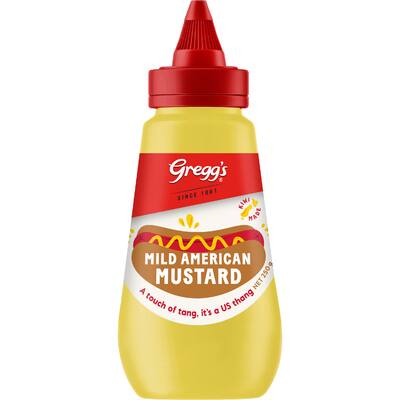 greggs mustard mild american