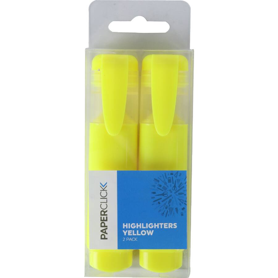 Paperclick Highlighters Yellow