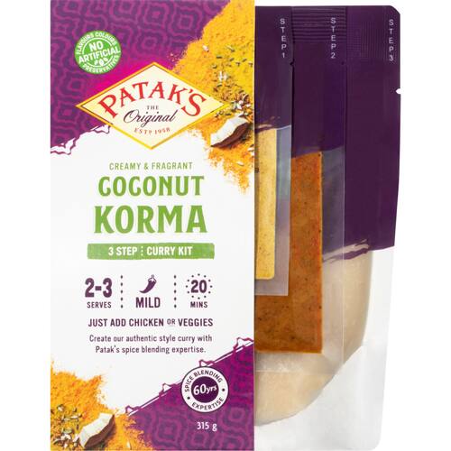 Pataks Recipe Base Coconut Korma Mild