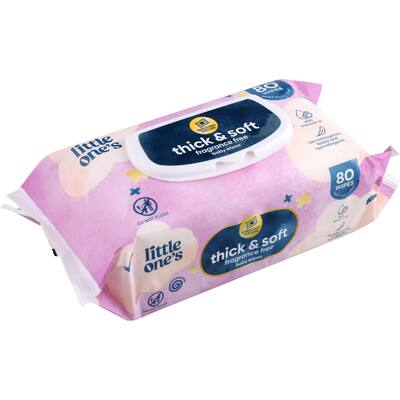 little ones baby wipes thick unscented