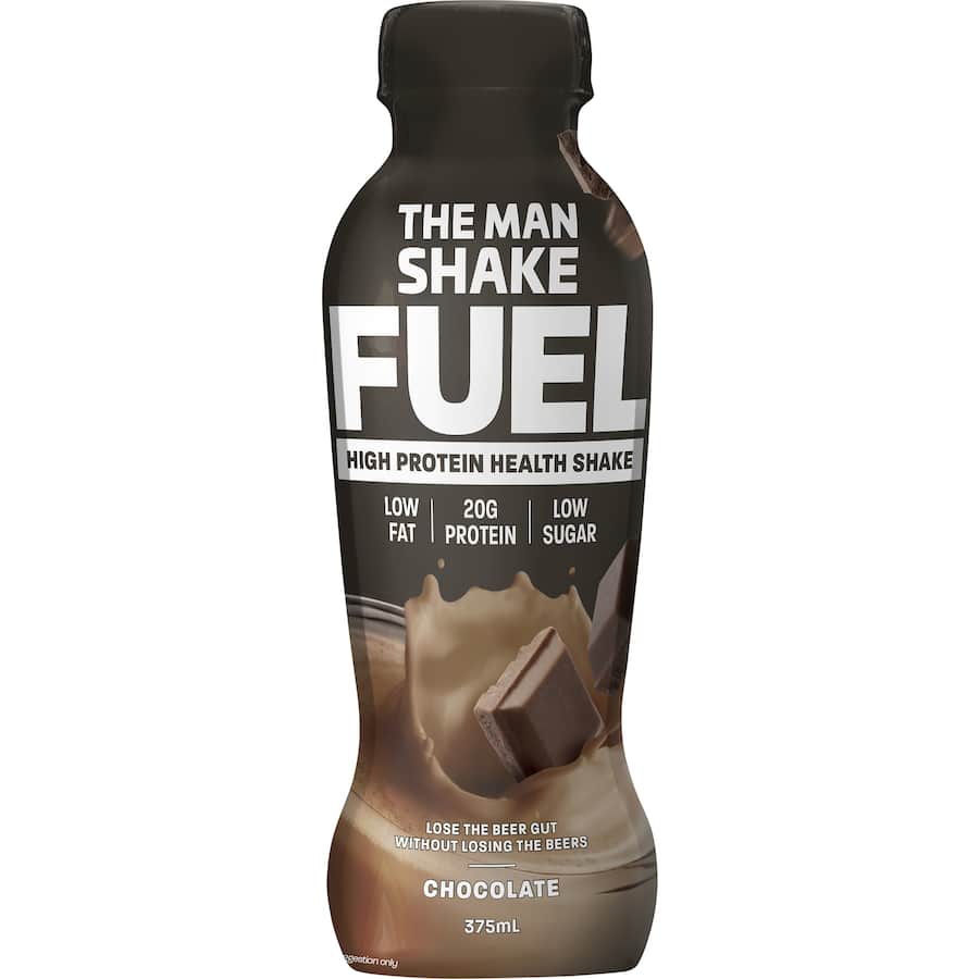 The Man Shake Protein Drink Chocolate Low Sugar