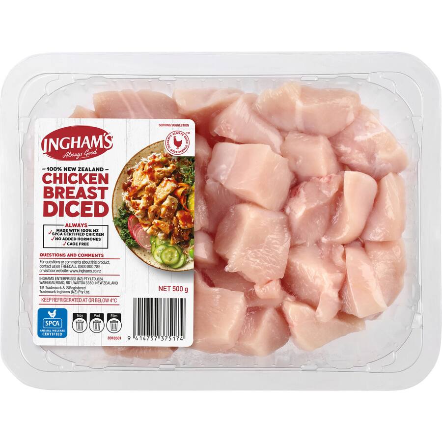 Inghams Chicken Breast Diced