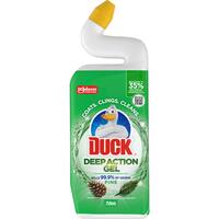 duck deep action toilet cleaner pine gel