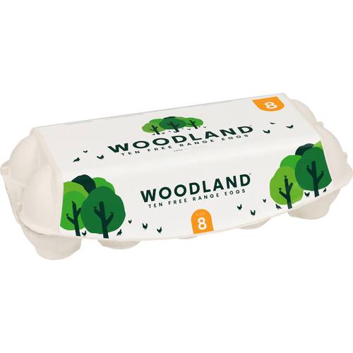 Woodland Eggs Free Range Size 8
