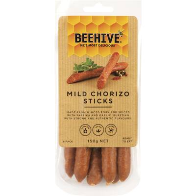 beehive chorizo sticks