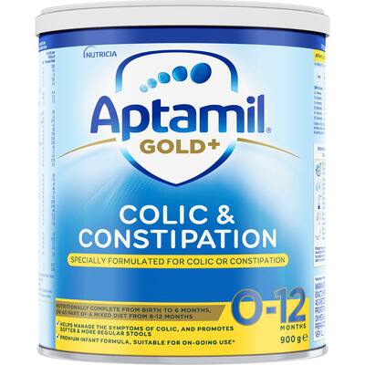 aptamil gold+ colic&constipation baby formula from 0 to 12 months